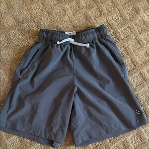 Free Fly Apparel Kids Gray Shorts